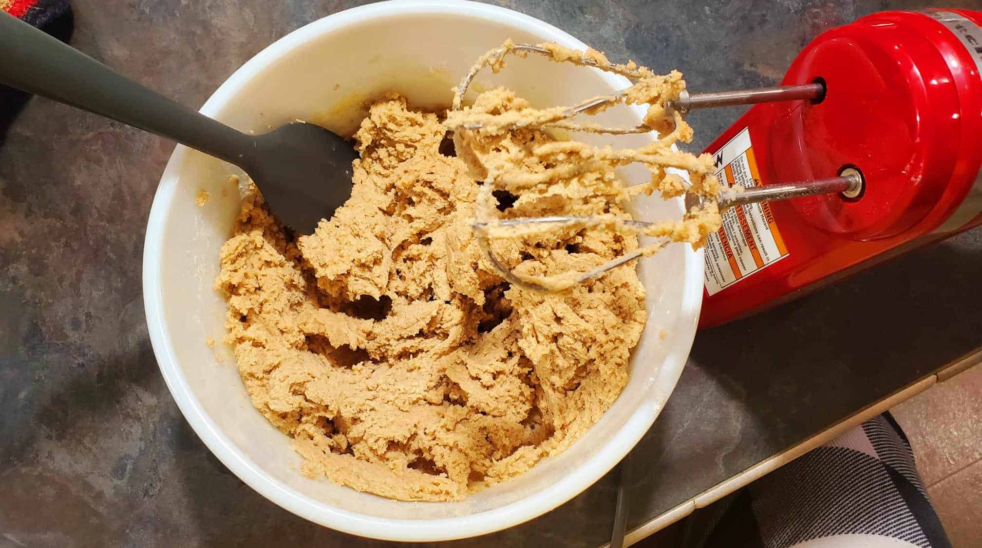 mixed cookie dough