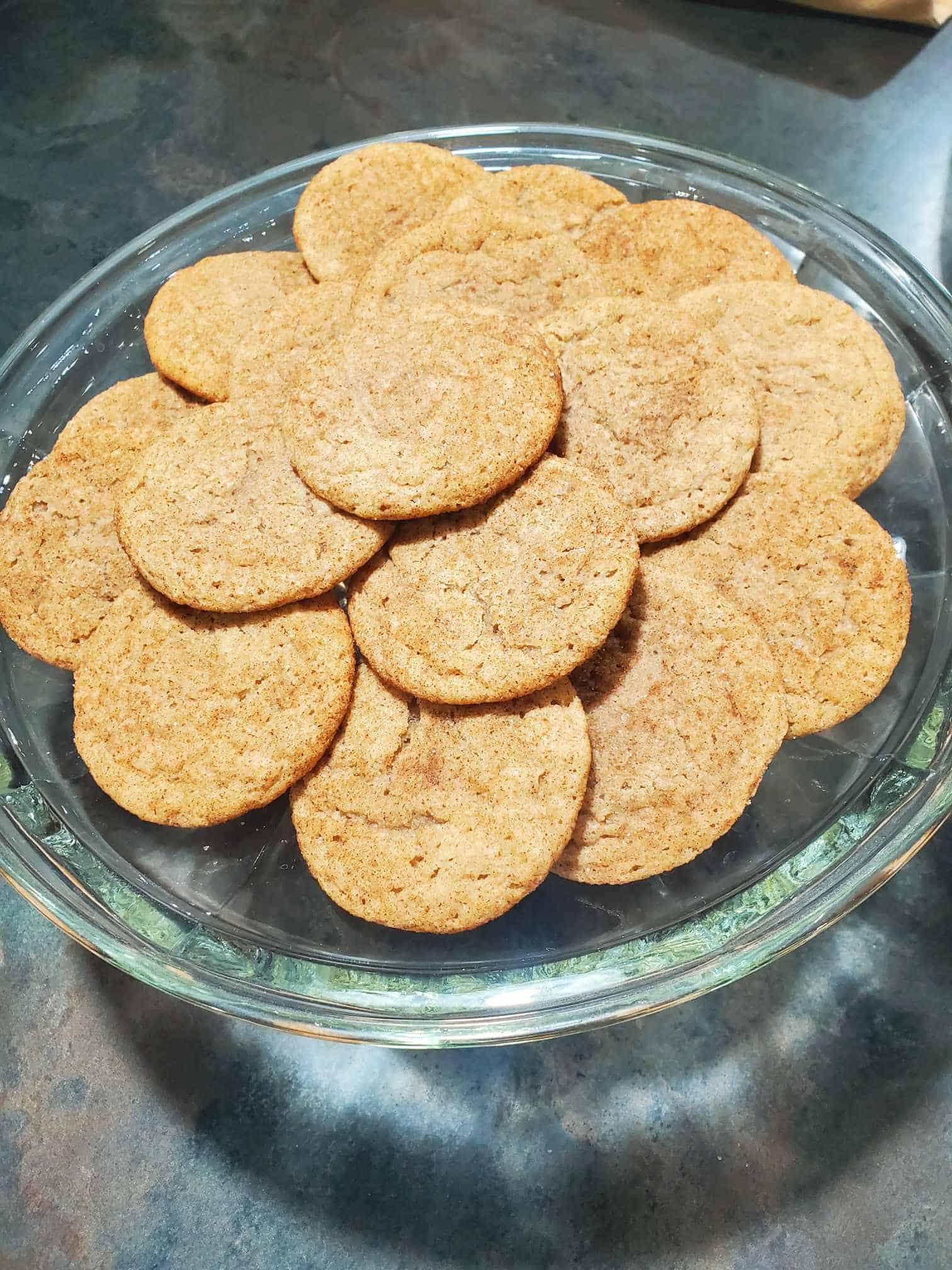 baked snickerdoodles