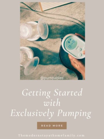 Getting started with Exclusively pumping