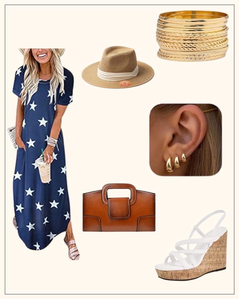 Dressy 4th of July outfit