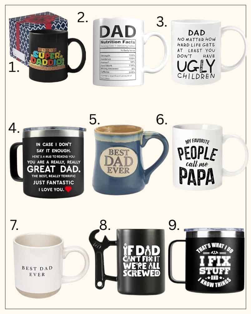 Coffee Mugs for Father's Day