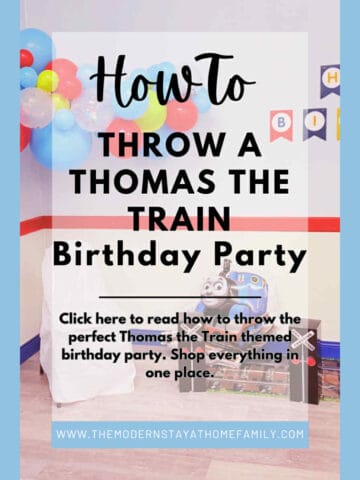 Thomas The Train birthday party