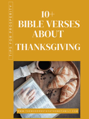 10+ Bible Verses about Thanksgiving